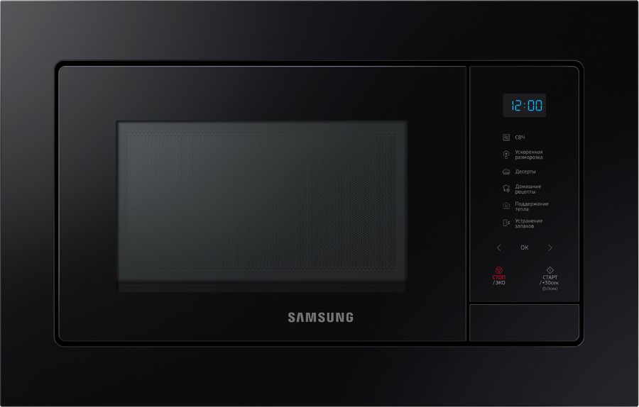 фото Встраиваемая микроволновая печь samsung ms20a7118ak/bw