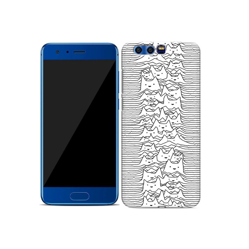 

Чехол MyPads Tocco для Honor 9 черно белые коты 3D (PT72546.48.682), Прозрачный, Tocco