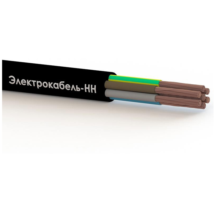 

Кабель КГВВнг(А)-LS 7х2.5 (N PE) 380/660-2 (м) Электрокабель НН 00-00024219, Черный