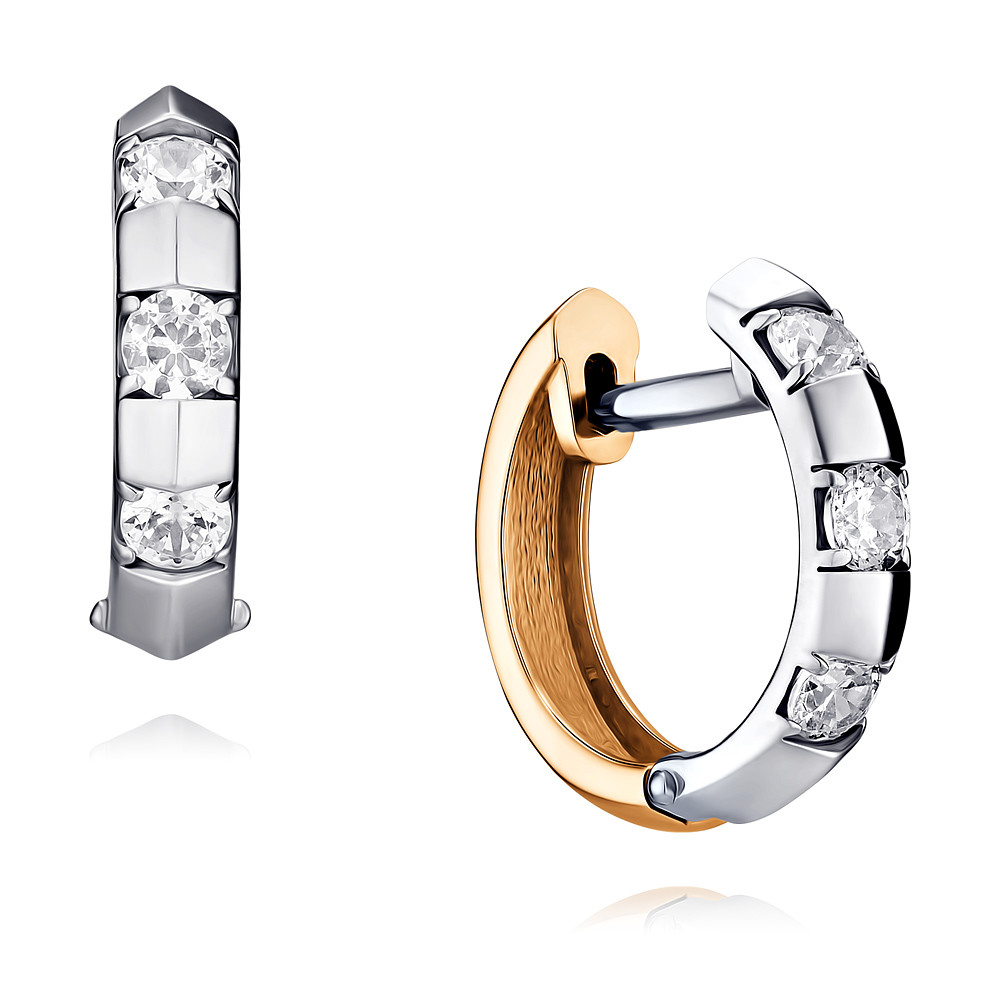 

Серьги из красного золота с фианитом ADAMAS 2418983-А50Д-72, 2418983-А50Д-72
