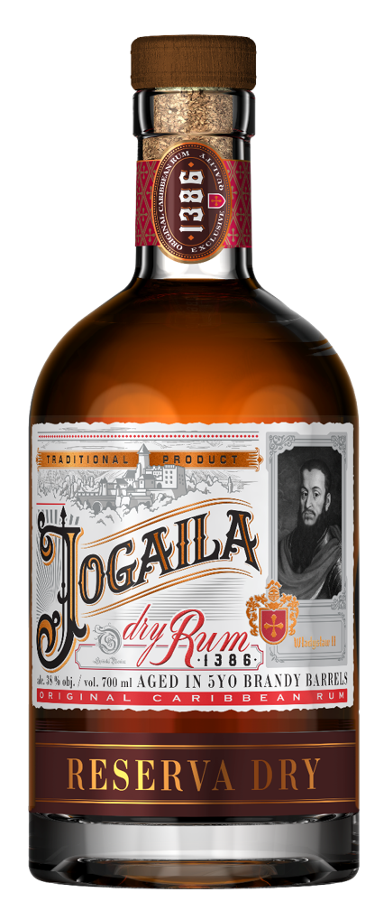 

Ром Jogaila Reserva Dry, 0.7 л