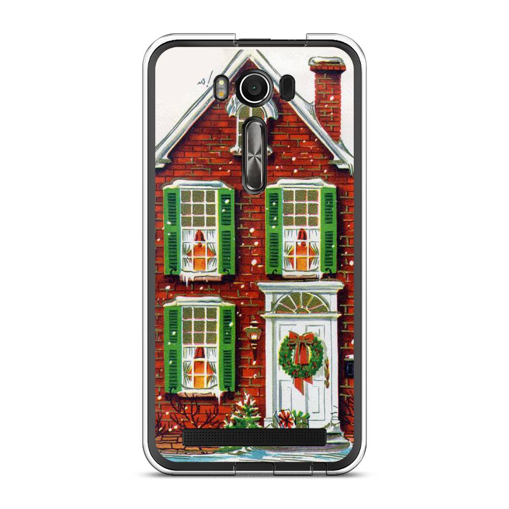 

Чехол Case Place 40150-5 для Asus ZenFone 2 Laser (ZE500KL) "Рождественский дом", 40150-5