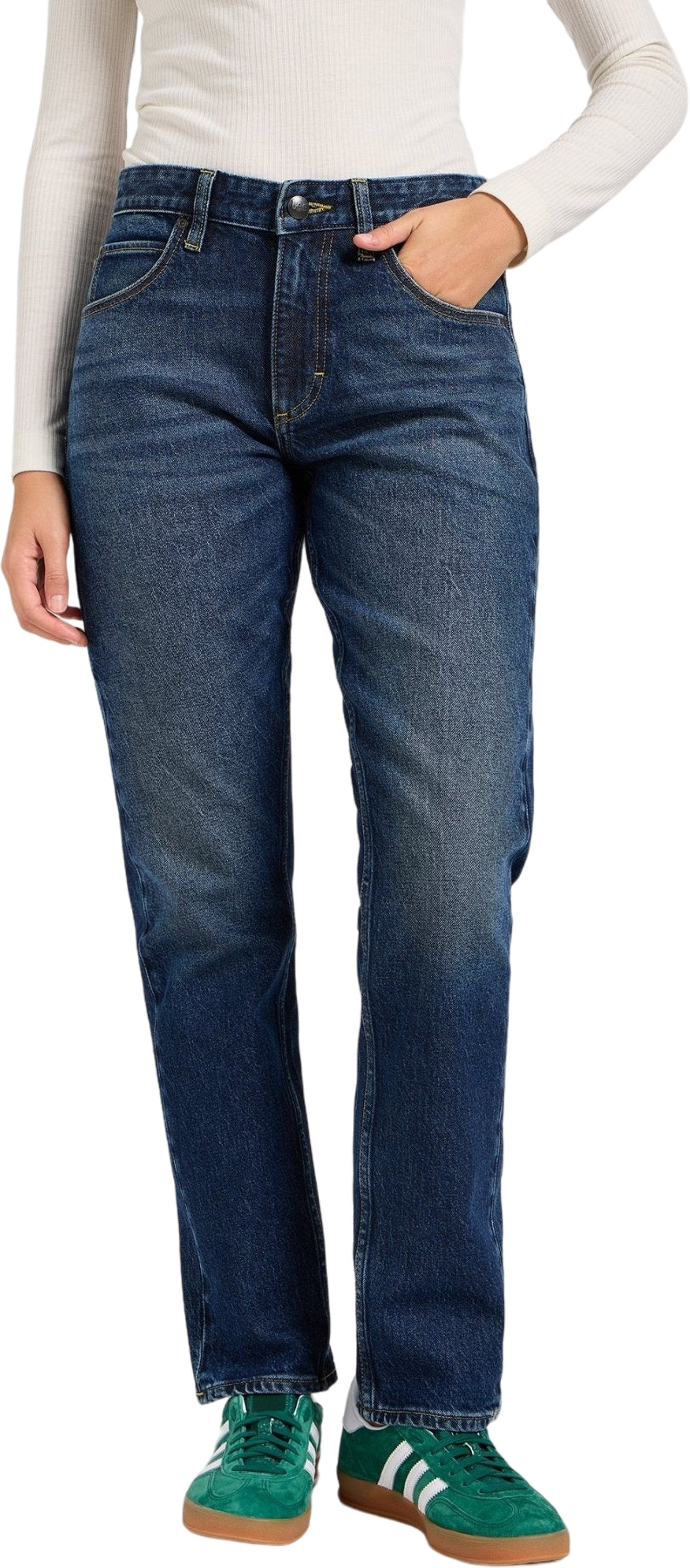 

Джинсы женские Lee Women Rider Jeans синие 26/31, Синий, Women Rider Jeans
