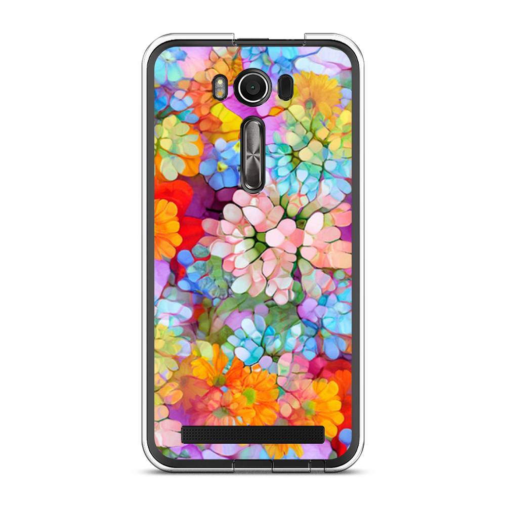 

Чехол Case Place 40150-3 для Asus ZenFone 2 Laser (ZE500KL) "Цветы витраж", 40150-3