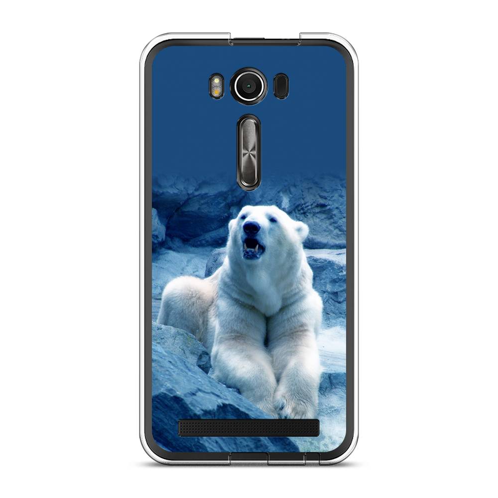 

Чехол Case Place 40150-1 для Asus ZenFone 2 Laser (ZE500KL) "Белый медведь", 40150-1