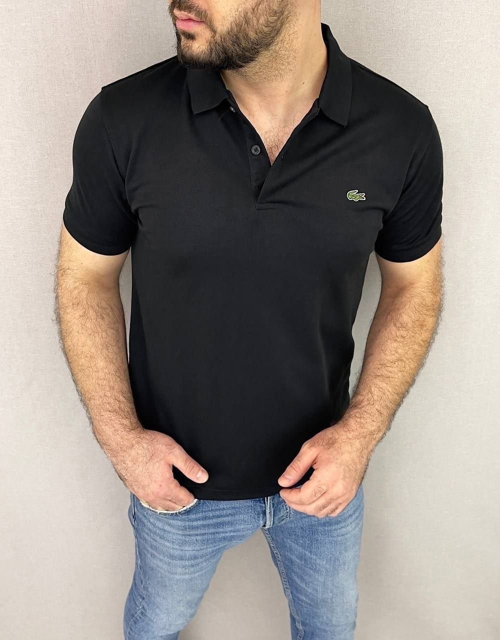 

Футболка мужская Lacoste CA-16998 черная 54 RU, Черный, CA-16998
