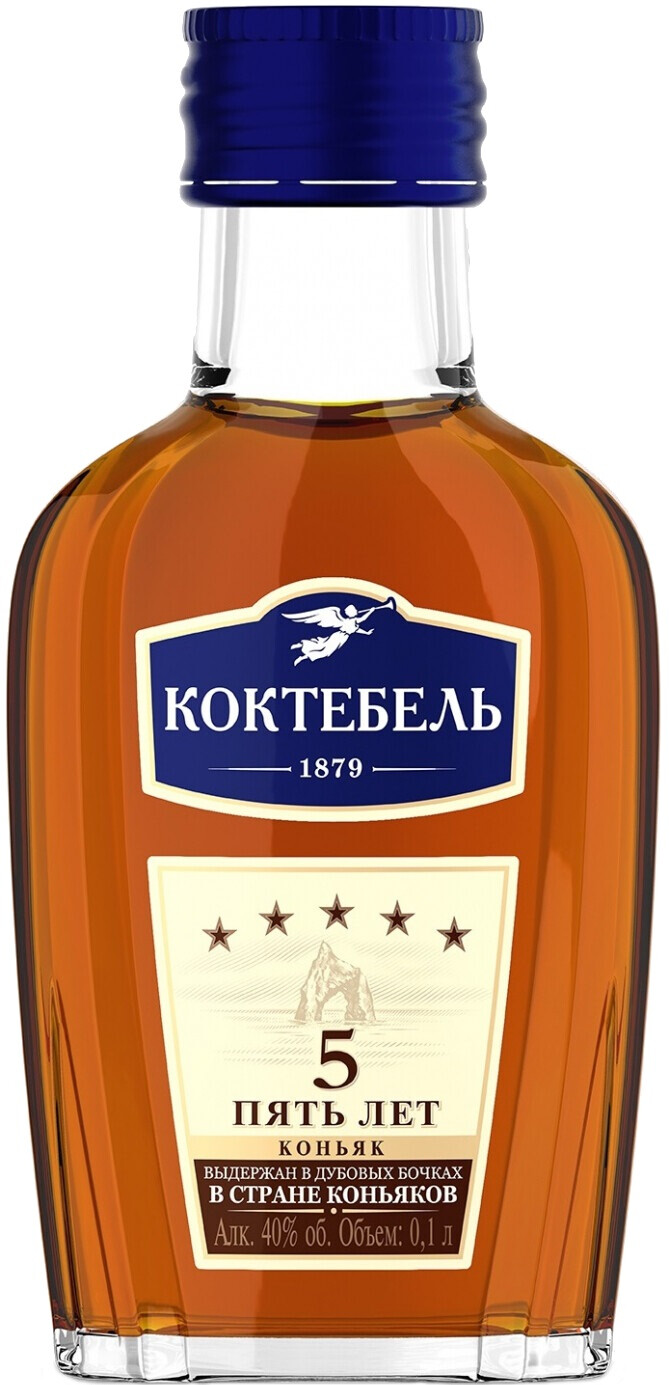 

Коньяк Коктебель 5 лет, 0.1 л