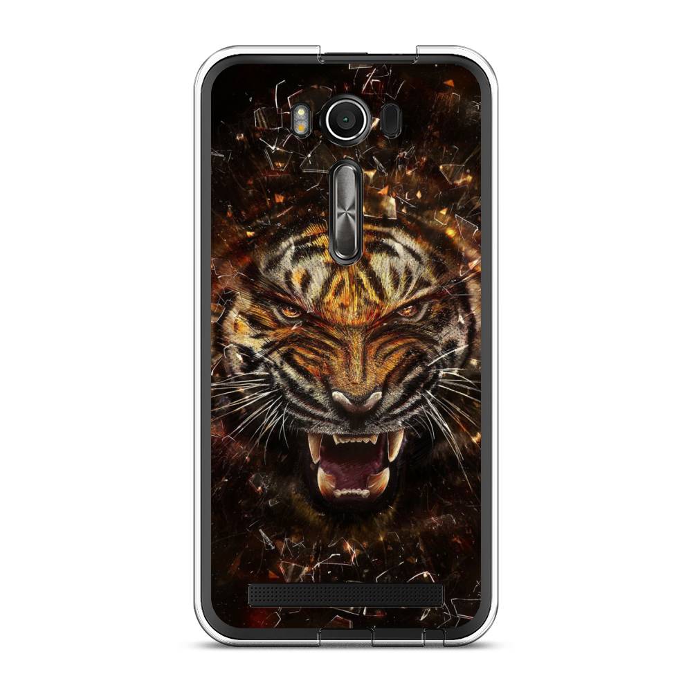 

Чехол Case Place 40150-1 для Asus ZenFone 2 Laser (ZE500KL) "Тигр осколки", 40150-1
