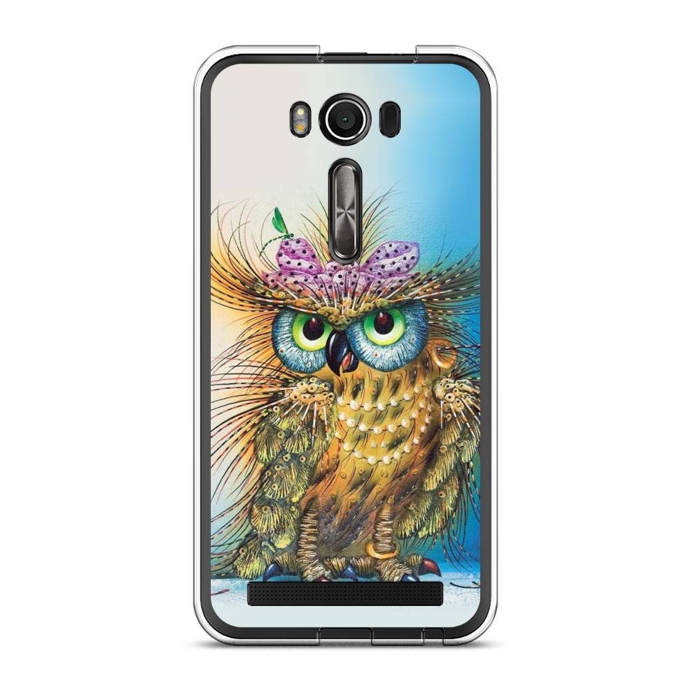 

Чехол Case Place 40150-1 для Asus ZenFone 2 Laser (ZE500KL) "Модная сова", 40150-1
