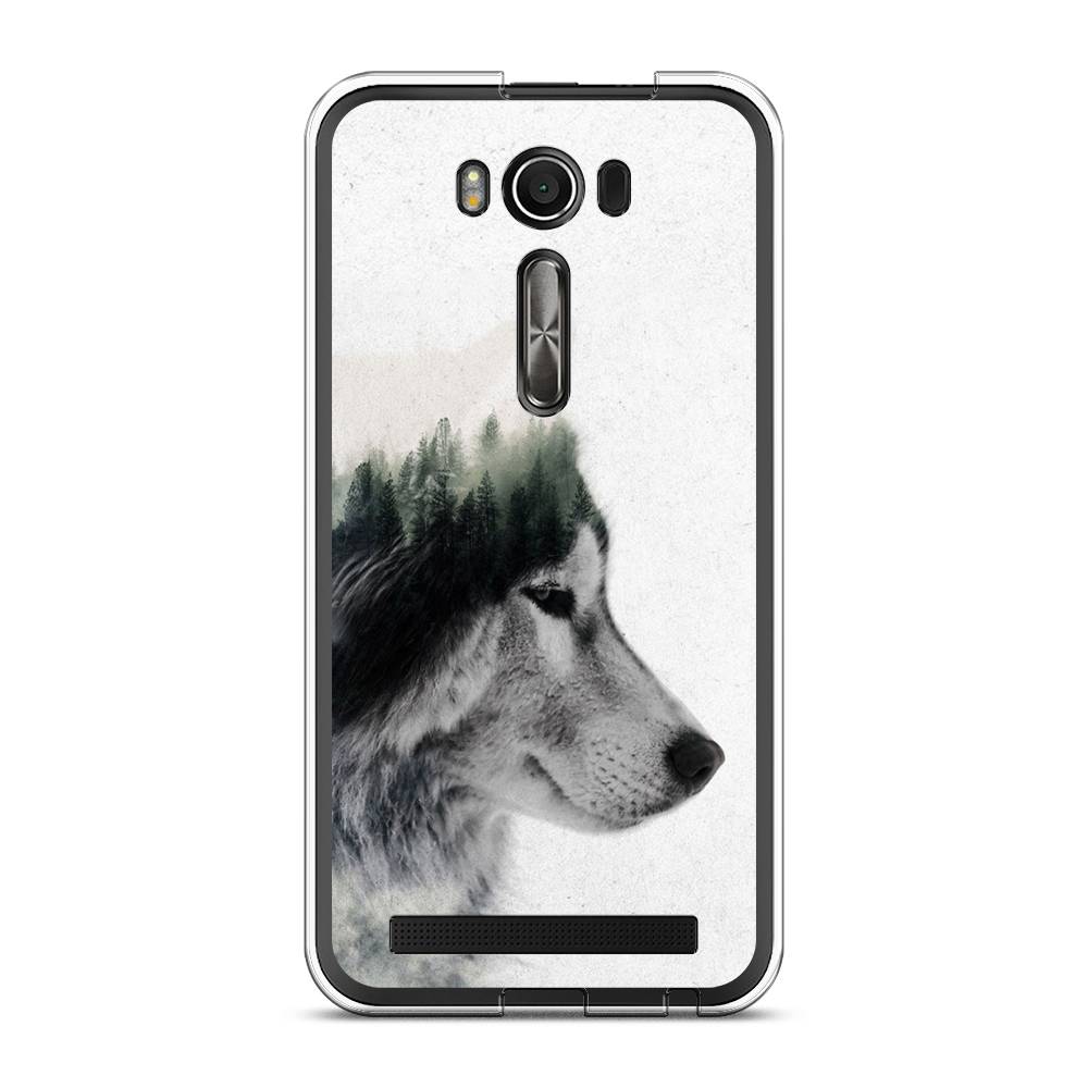 

Чехол Case Place 40150-1 для Asus ZenFone 2 Laser (ZE500KL) "Волк лес", 40150-1