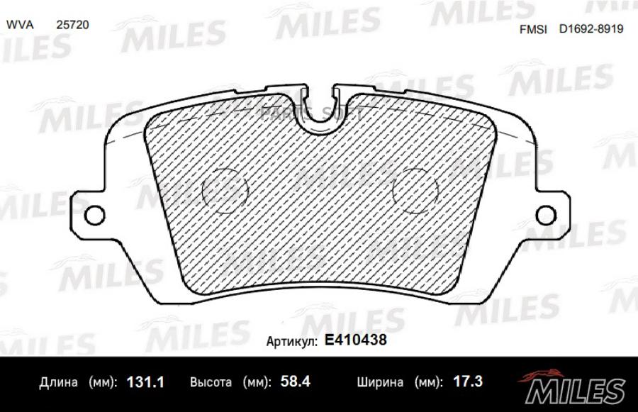 

Колодки тормозные land rover range rover iv 12-/sport 13- задние lowmetallic