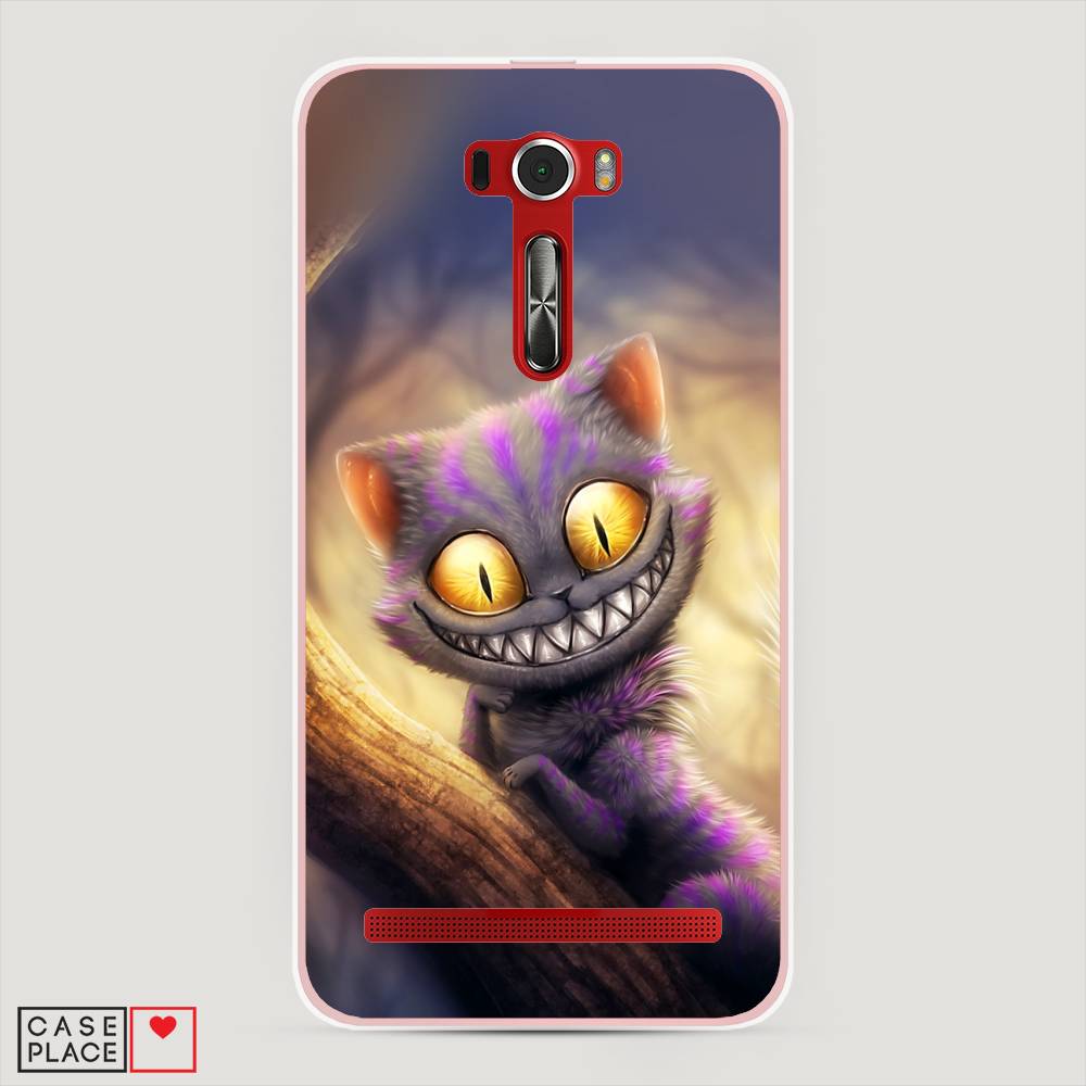 фото Чехол awog "cheshire cat" для asus zenfone 2 ze601kl