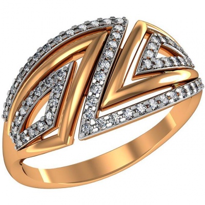 

Кольцо из серебра с фианитом р. 17 ПРИВОЛЖСКИЙ ЮВЕЛИР 286775-FA11, 286775-FA11