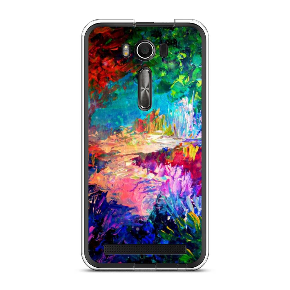 

Чехол Case Place 40150-4 для Asus ZenFone 2 Laser (ZE500KL) "Лес-гуашь", 40150-4