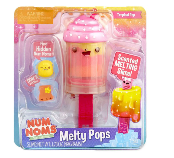 

Набор для создания слайма MGA Entertainment Num Noms Snackables с ароматом Melty Pops