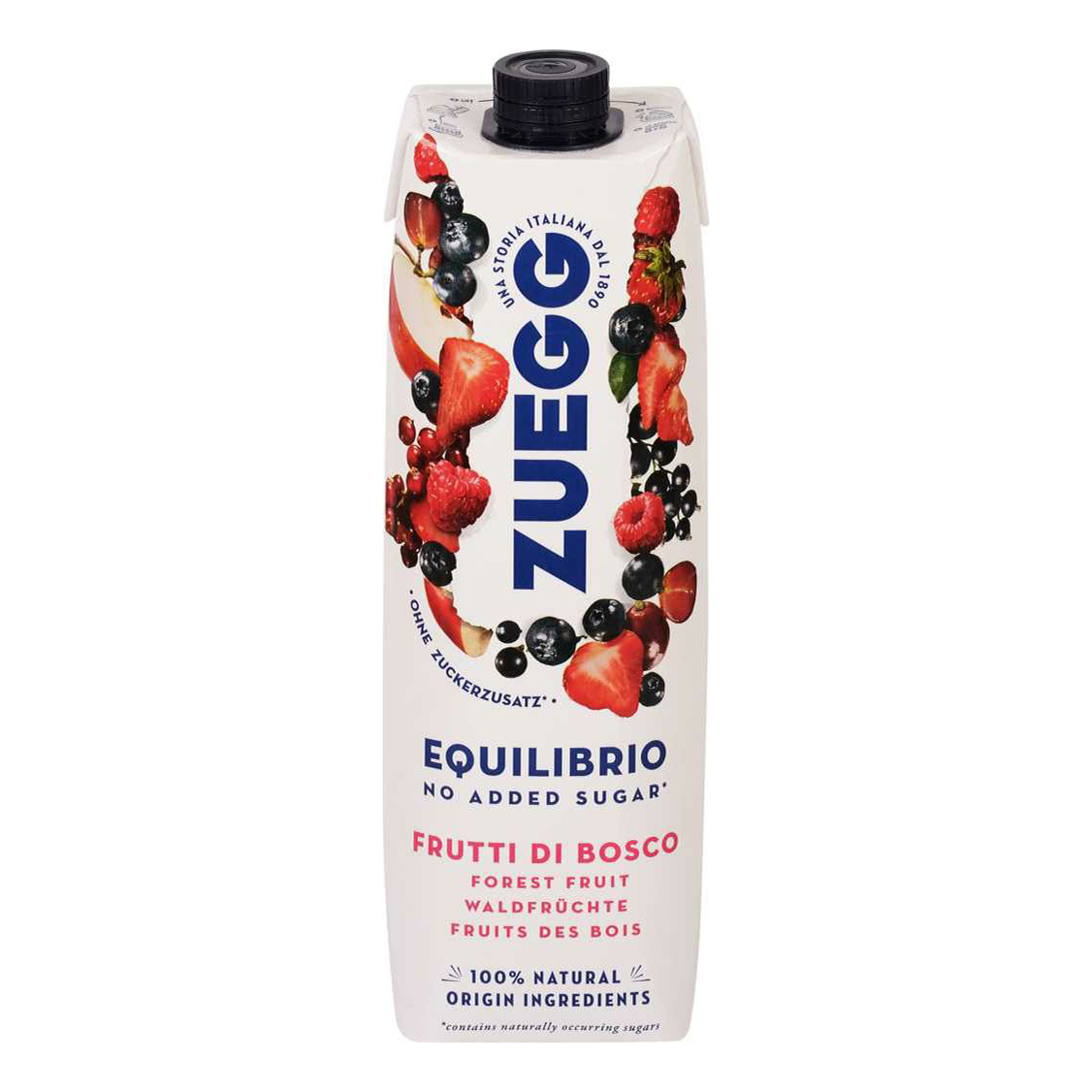 Напиток сокосодержащий Zuegg лесные ягоды 1 л