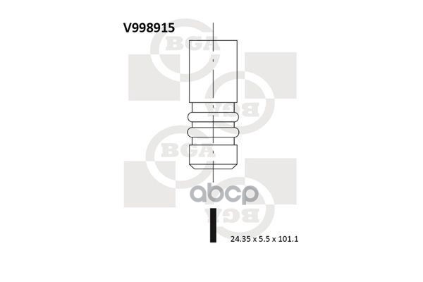 

Выпускной Клапан Bga арт. V998915