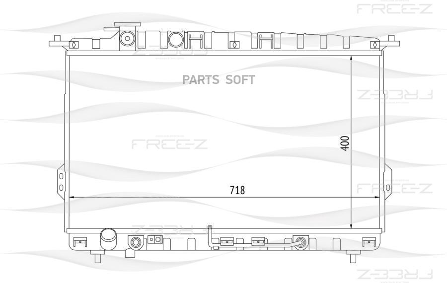 

Радиатор Охлаждения Free-Z Kk0228