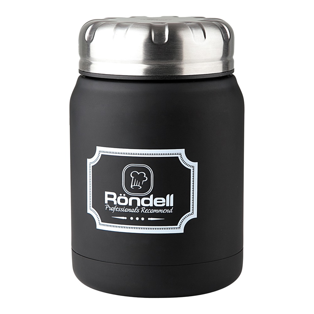 Термос Rondell Picnic 0,5 л черный