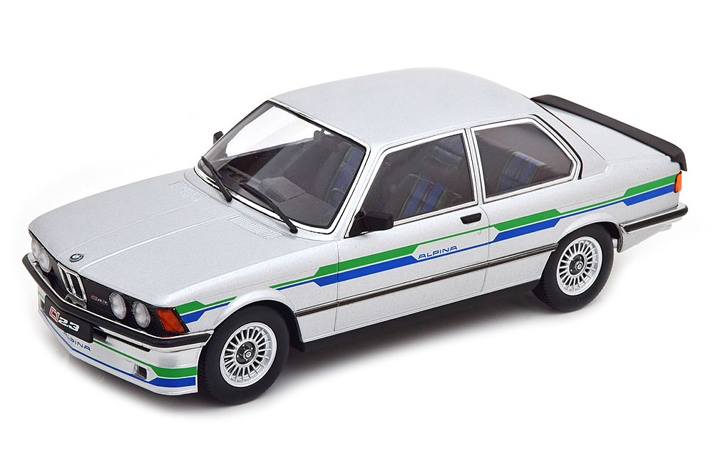 Модель коллекционная KK-SCALE Bmw alpina C1 2.3 E21 1980 silver / бмв альпина серебристый