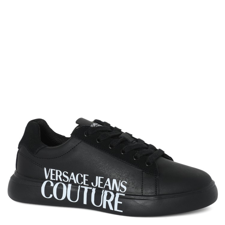 

Кеды женские Versace Jeans Couture 72VA3SG2 черные 36 EU, 72VA3SG2