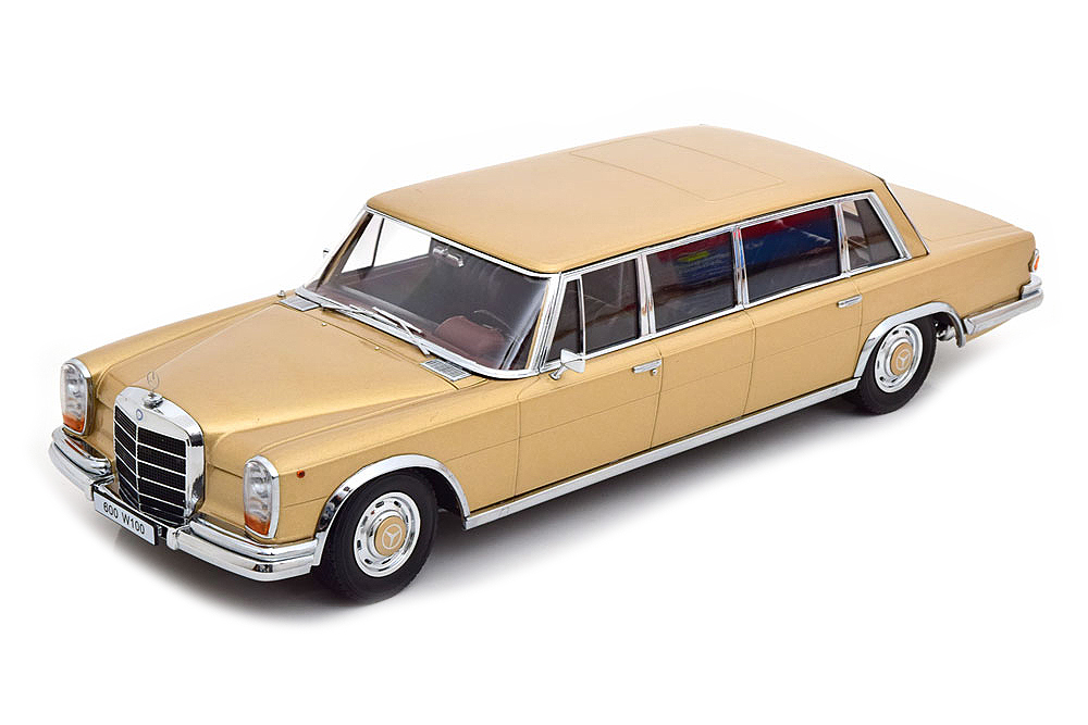 

Mercedes W100 600 lwb pullman 1964 golden metallic / мерседес пульман золотистый