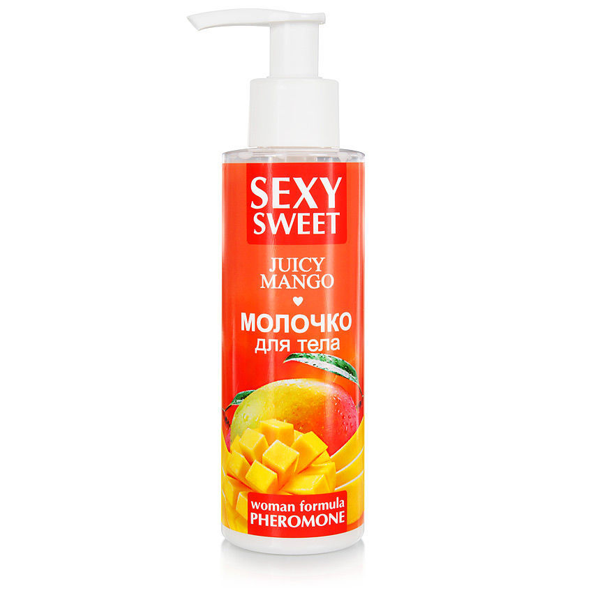 фото Молочко биоритм sexy sweet juicy mango для тела с феромонами 150 мл