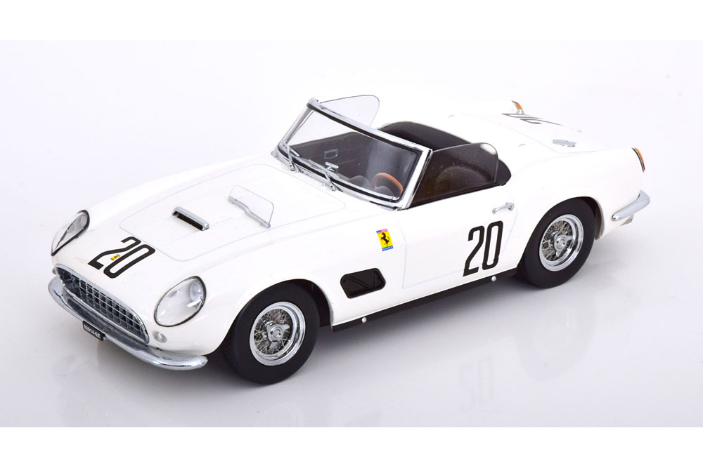 Модель коллекционная KK-SCALE Ferrari 250 gt california spyder no 20 24H le mans 1960