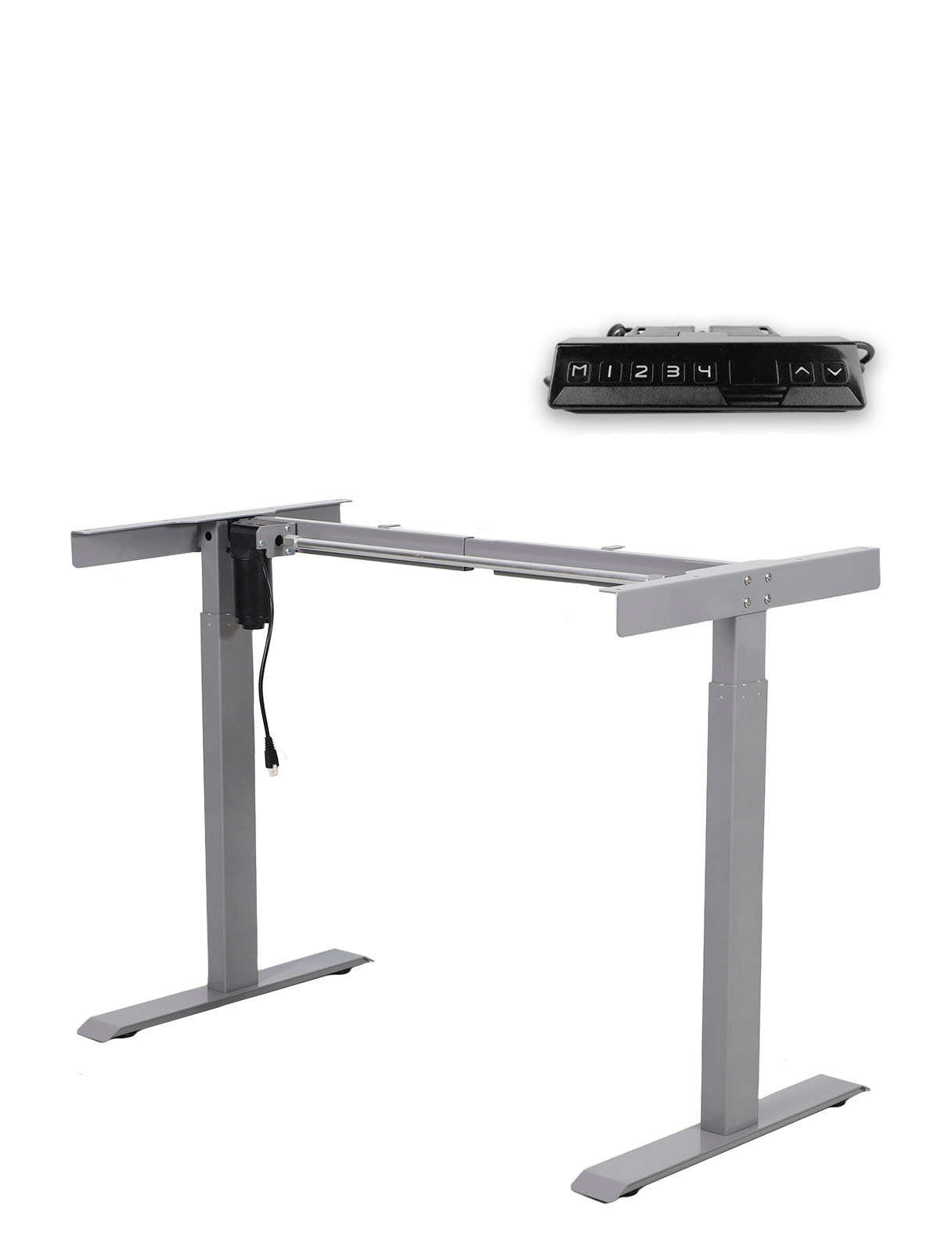 Подстолье PROtect, рама с электроприводом и модулем управления, Серое, 17007