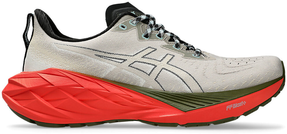 

Кроссовки мужские Asics NOVABLAST 4 TR бежевые 11.5 US, Бежевый, NOVABLAST 4 TR