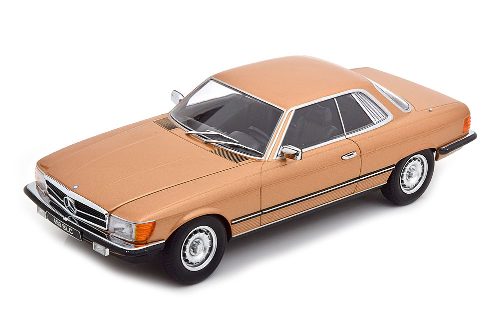 

Mercedes 450 slc C107 1973 golden metallic / мерседес слс купе золотой, Золотистый