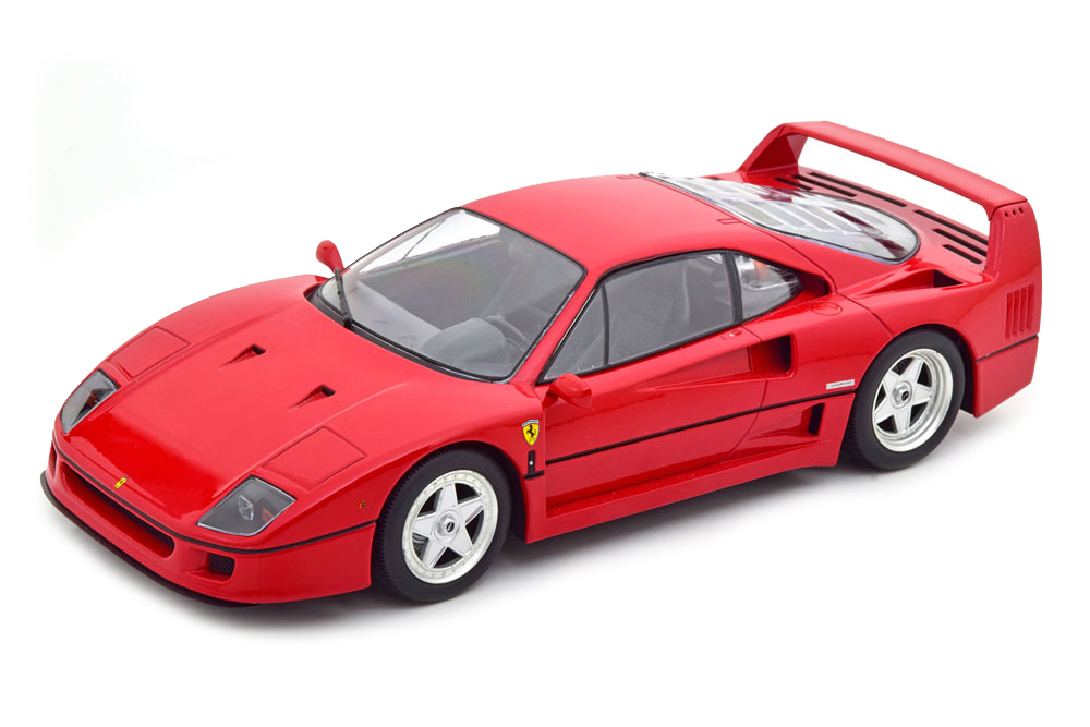 Модель коллекционная KK-SCALE Ferrari F40 1987 red