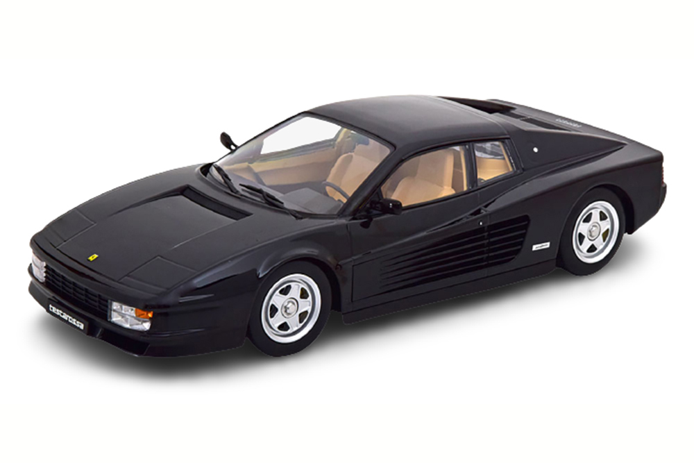 Модель коллекционная KK-SCALE Ferrari testarossa 1986 black