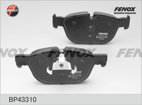 

Тормозные колодки FENOX дисковые BP43310