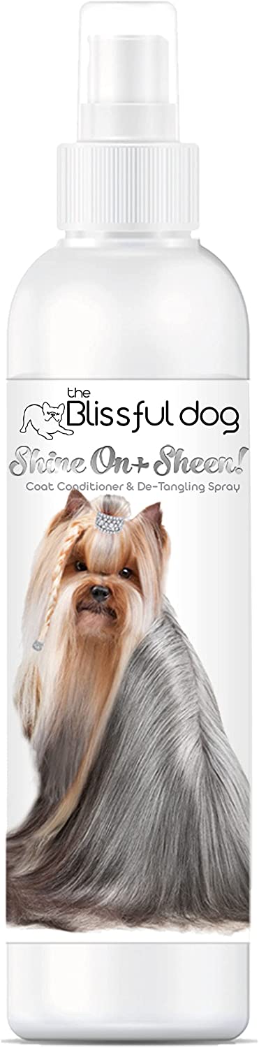 фото Спрей для шерсти the blissful dog, shine-on+sheen больше блеска, 118 мл