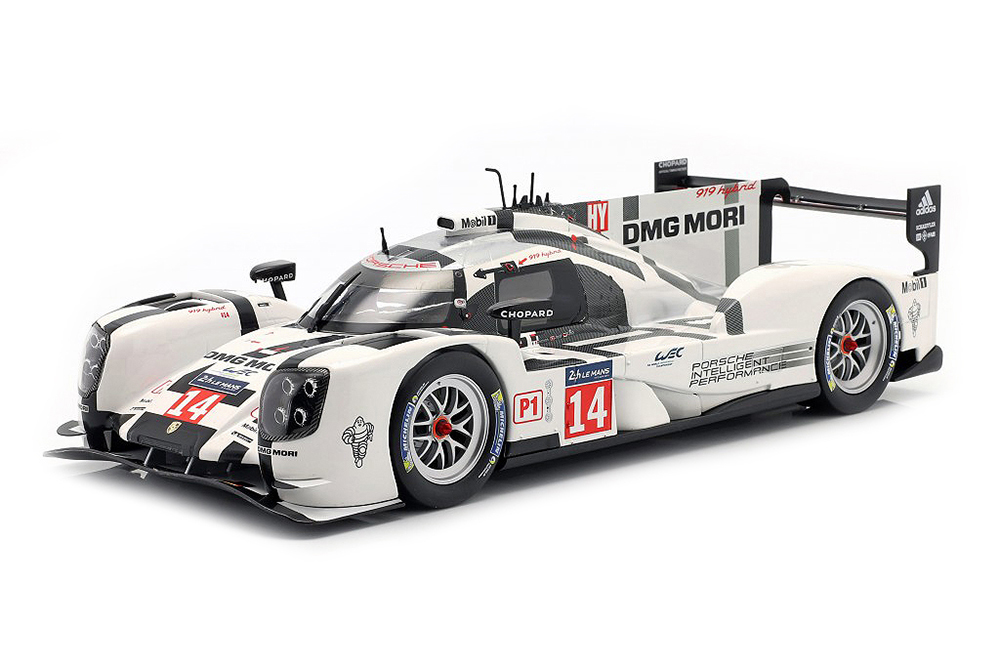 

Модель коллекционная IXO Porsche 919 hybrid no 14 24H le mans 2014, Белый