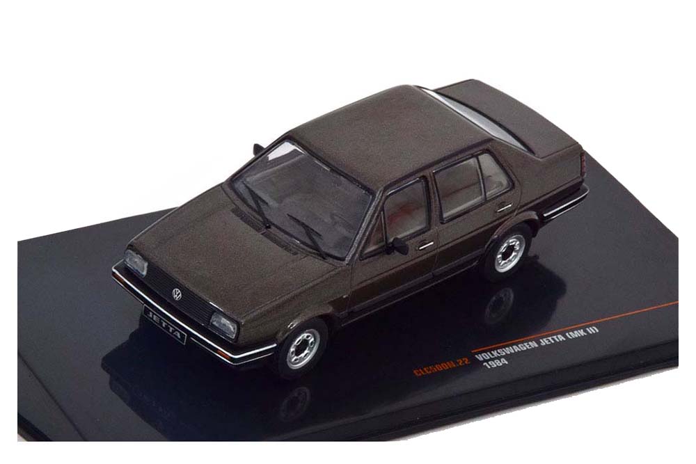 

Модель коллекционная IXO Vw volkswagen jetta ii 1984 grey metallic, Серый