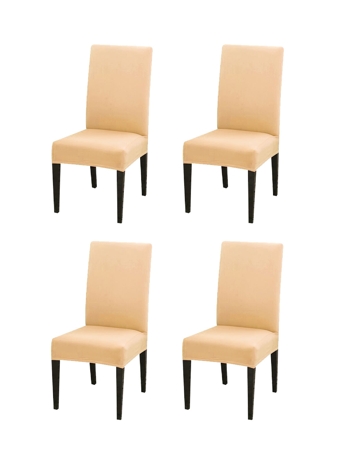 фото Комплект чехлов на стул со спинкой luxalto jersey 4шт 10683
