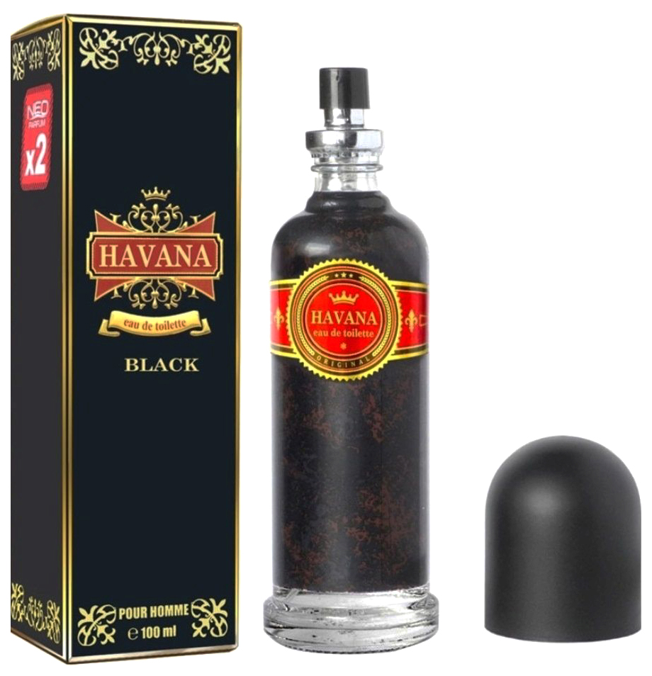 Туалетная вода мужская Havana Black, 100 мл 7329772 путешествие специй супергероев вокруг света