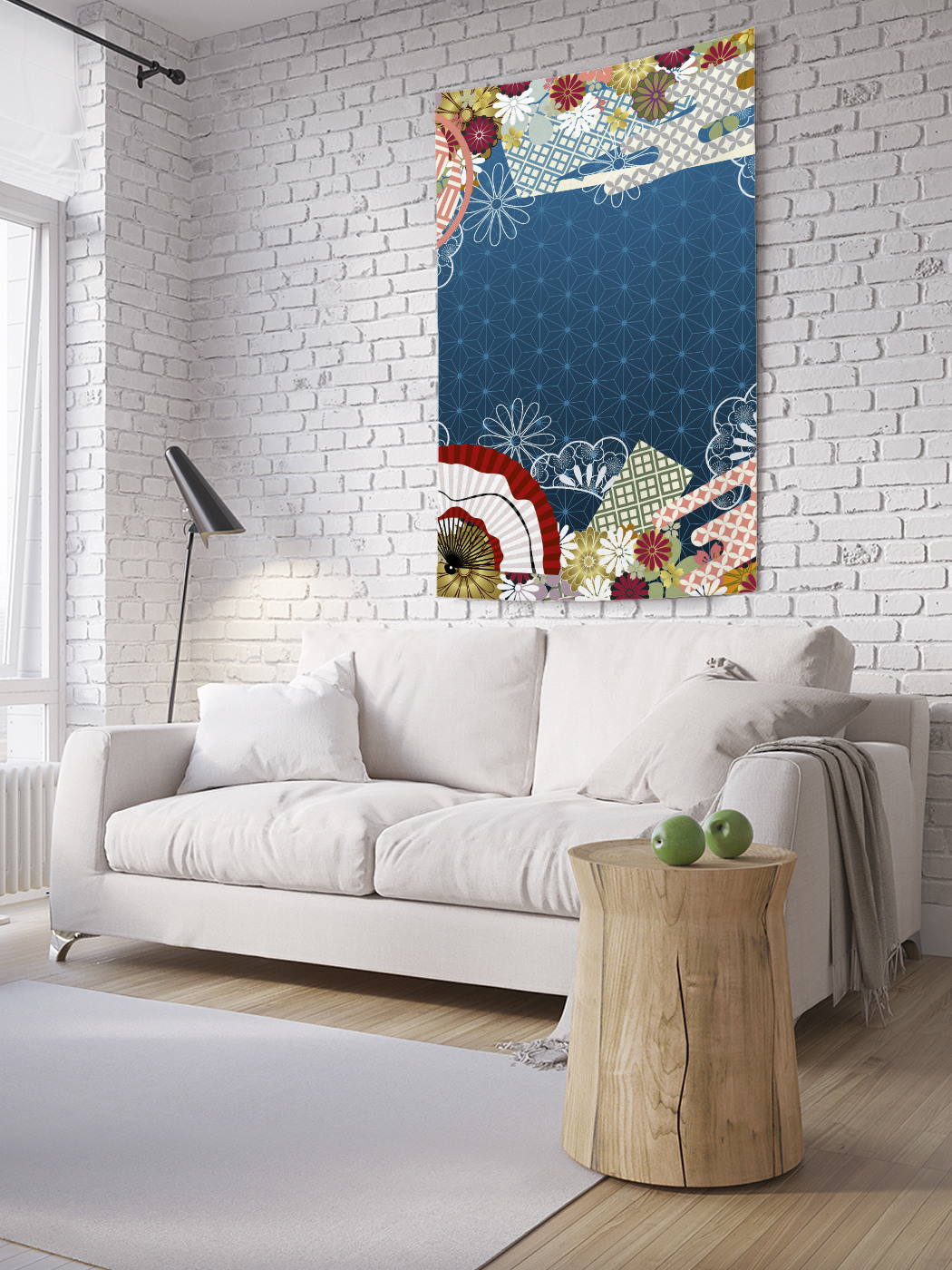 

Вертикальное фотопанно на стену JoyArty Абстракция с ажуром 150x200 см, Абстракция с ажуром