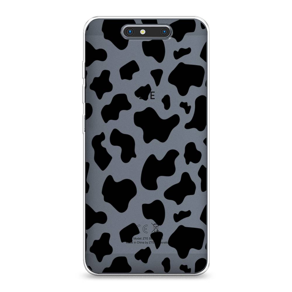 

Чехол Awog на ZTE Blade V8 / ЗТЕ Блэйд V8 "Пятна коровы черные", Разноцветный, 131250-2
