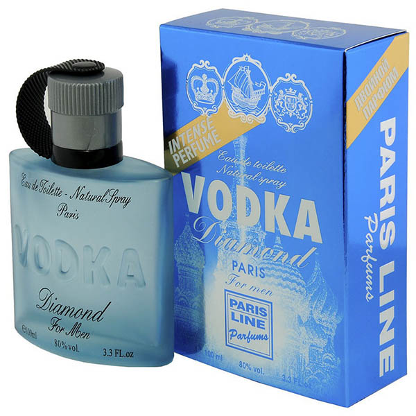 Туалетная вода Paris Line Parfums Vodka Diamond Intense PerfumeD 1272221, мужская, 100 мл kilian paris vodka on the rocks 50