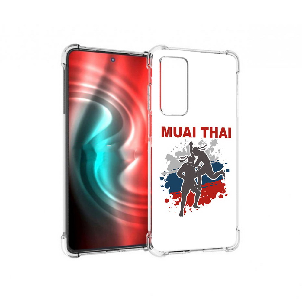 

Чехол MyPads Tocco для Motorola 20 Муайтай (PT227072.363.123), Прозрачный, Tocco