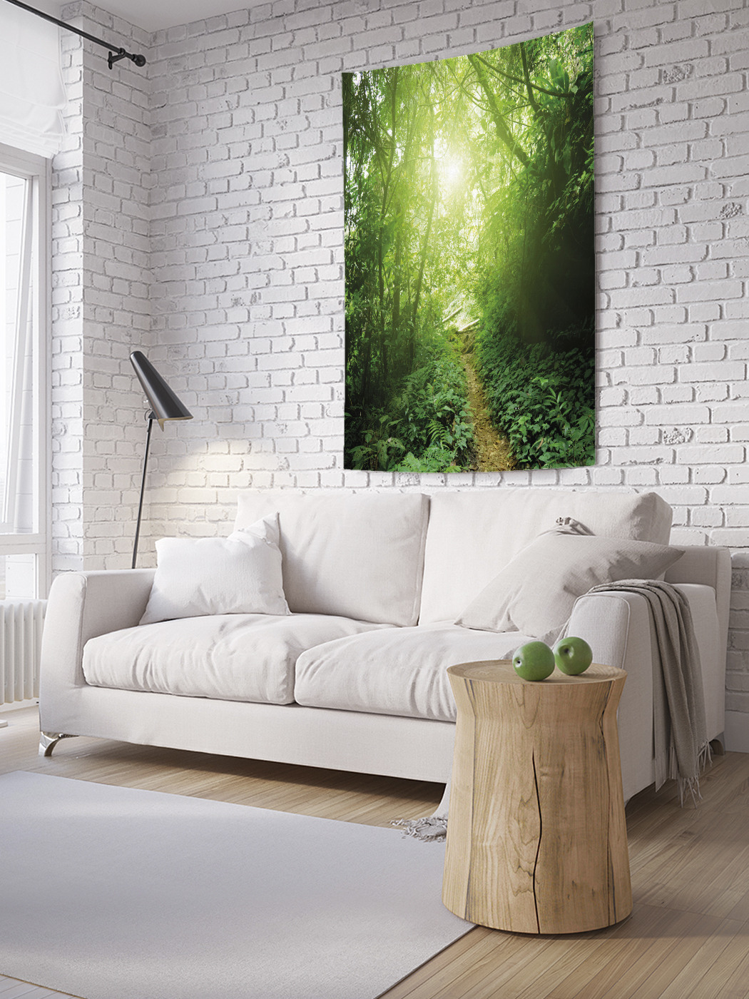 

Вертикальное фотопанно на стену JoyArty Выход из леса 150x200 см, Выход из леса