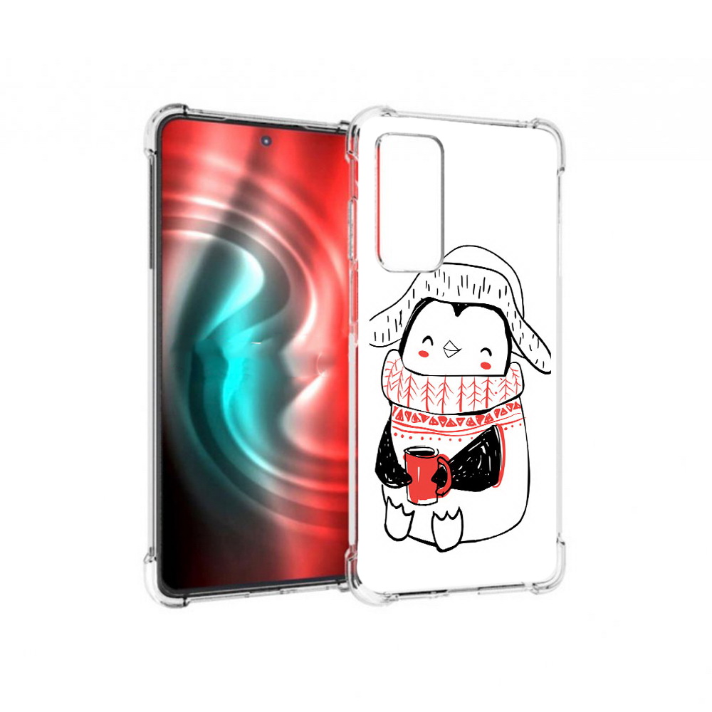 

Чехол MyPads Tocco для Motorola 20 Милый пингвин (PT227072.363.115), Прозрачный, Tocco