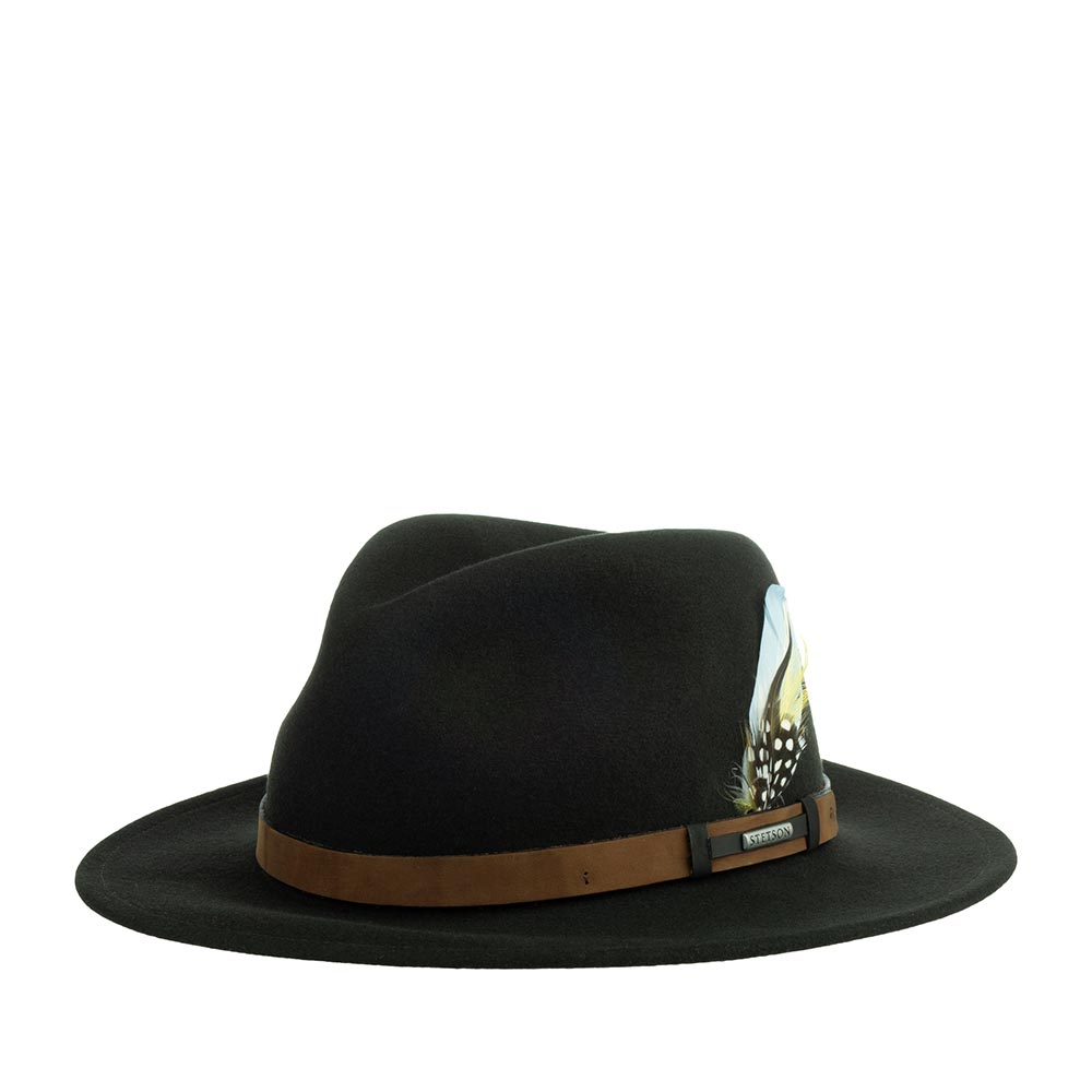 Шляпа унисекс Stetson 2528005 SARDIS темно-серая, р. 59