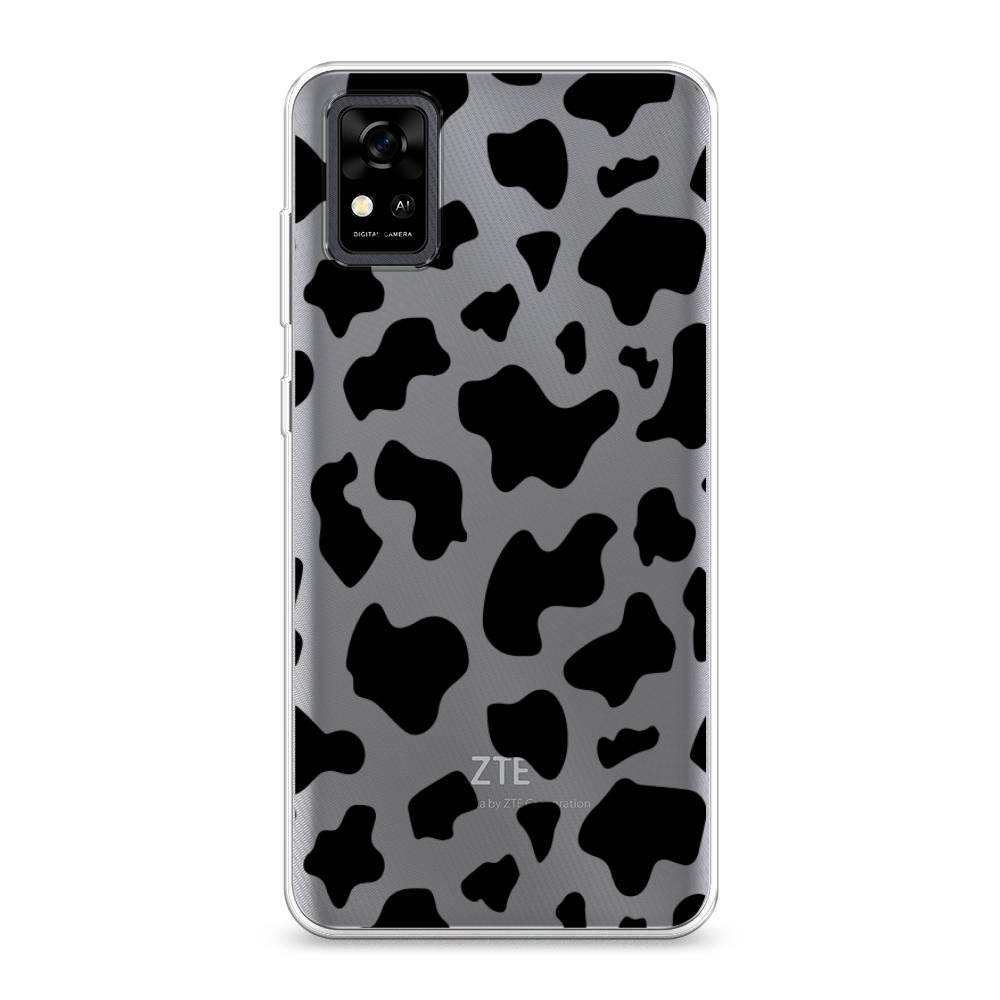 

Чехол Awog на ZTE Blade A31 / ЗТЕ Блэйд A31 "Пятна коровы черные", Разноцветный, 134650-2