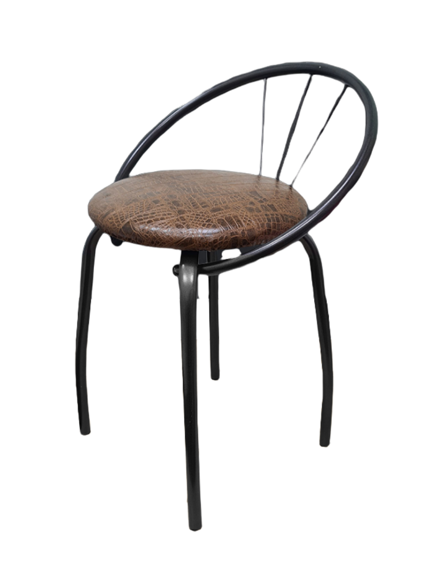 

Стул со спинкой Дельта Mini коричневый 1 шт для кухни, гостиной, Дельта