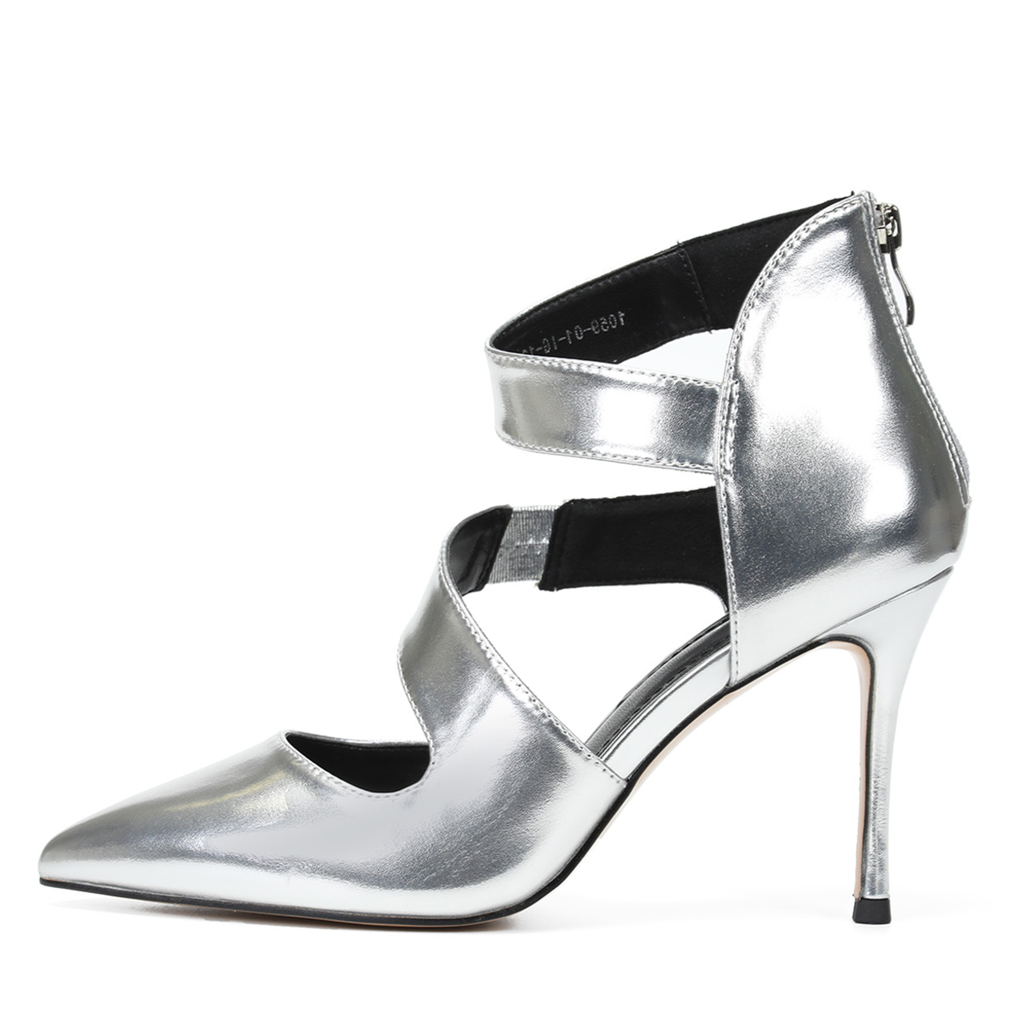 Туфли женские Alicantre 1059-01-IG серебристые 36 RU 3990₽