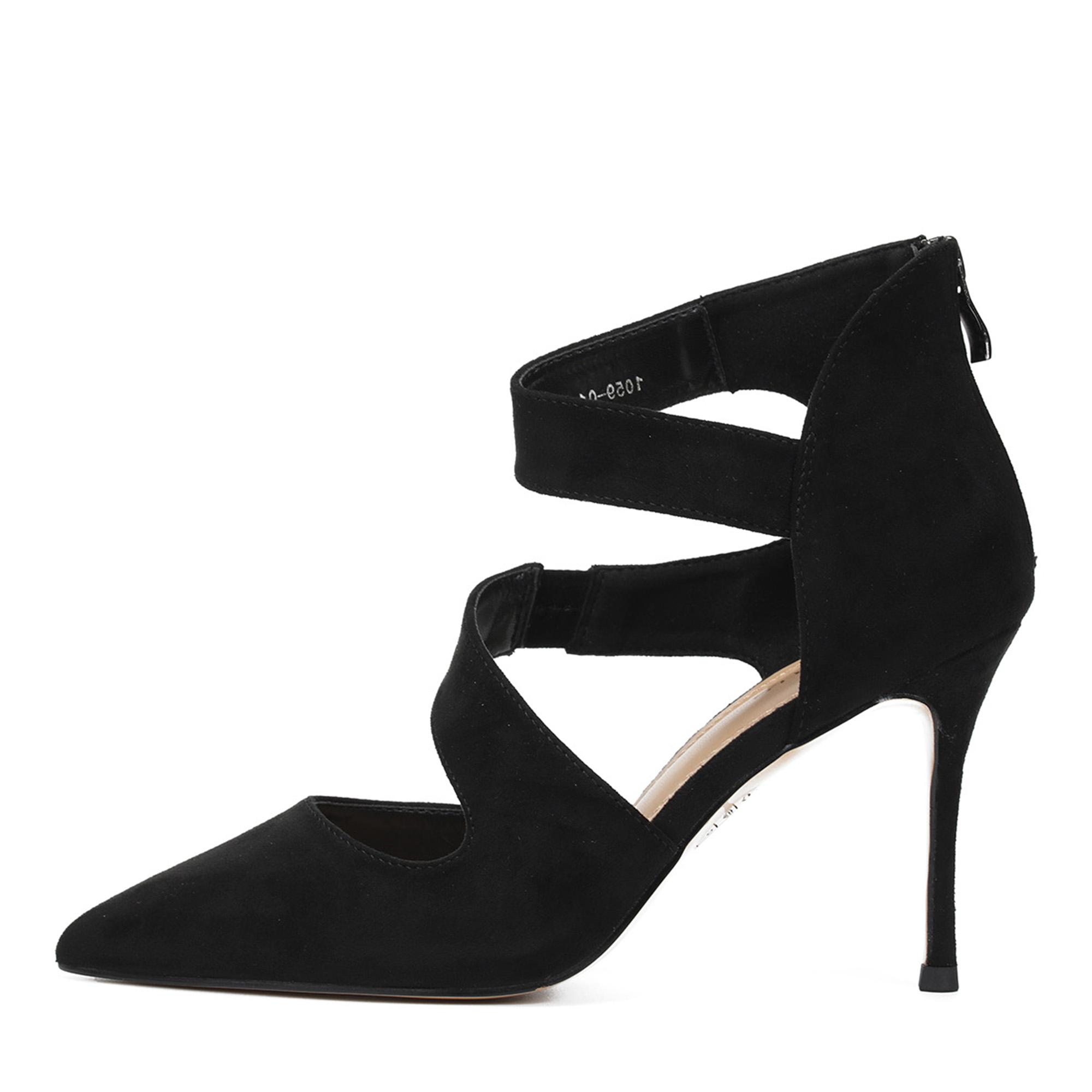 Туфли женские Alicantre 1059-01-IG черные 38 RU 3990₽